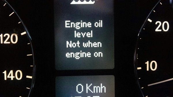 Engine oil level Not when engine on.jpg